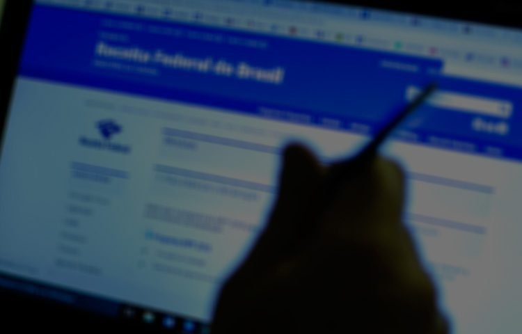 imagem da página declaração de imposto de renda 2018, no site da receita federal